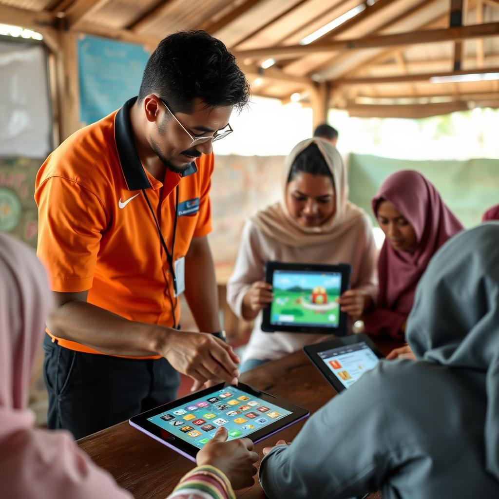 Kemitraan dengan perusahaan teknologi untuk perangkat pembelajaran Kemitraan dengan perusahaan teknologi untuk perangkat pembelajaran