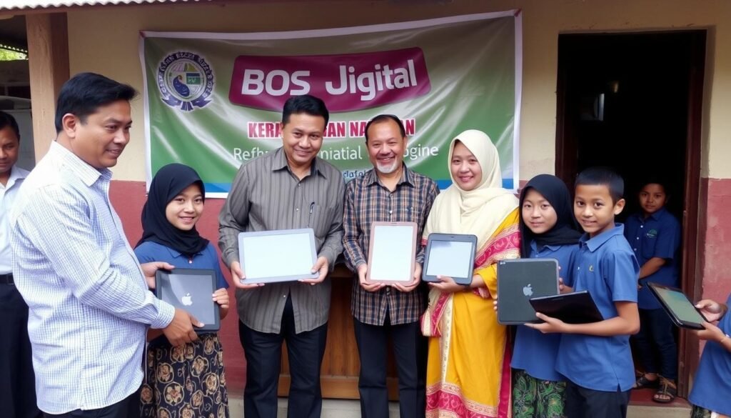 Program BOS Digital untuk sekolah di daerah terpencil