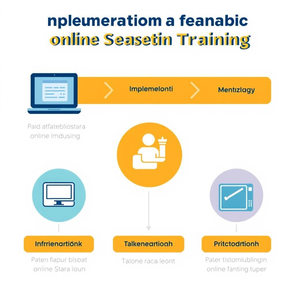 Tahap implementasi pelatihan guru daring Tahap implementasi pelatihan guru daring