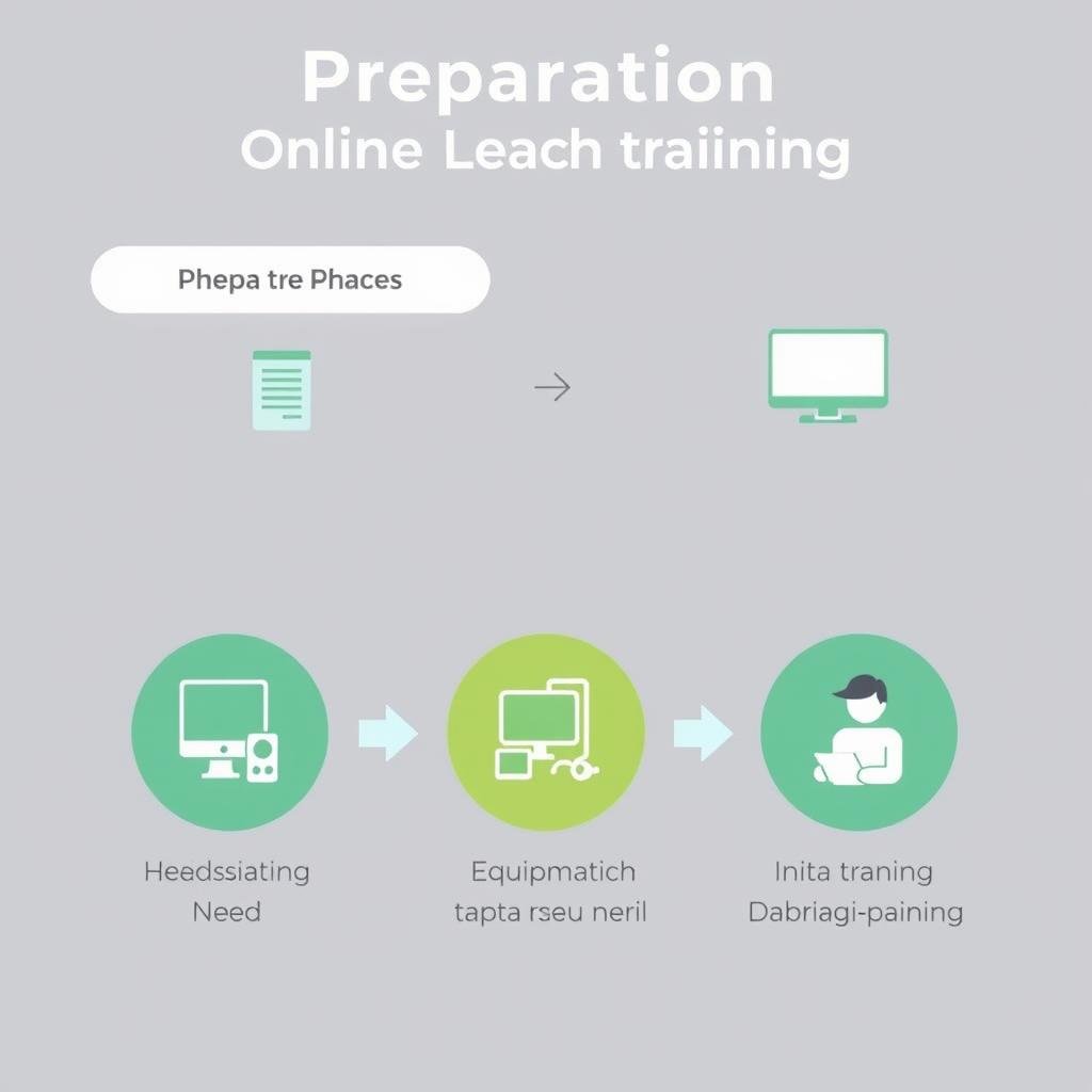 Tahap persiapan pelatihan guru daring Tahap persiapan pelatihan guru daring